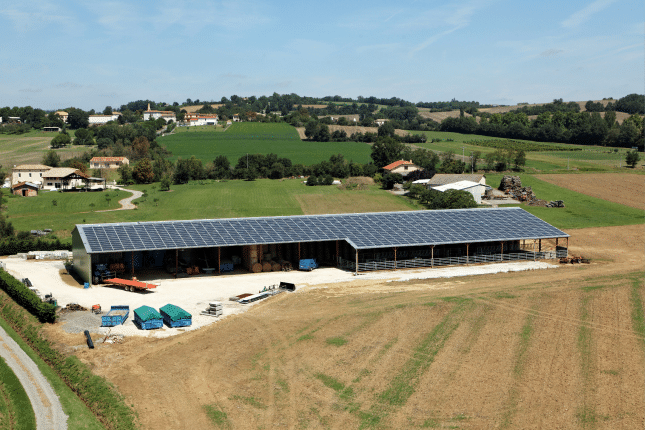 électricité sur parcelle agricole